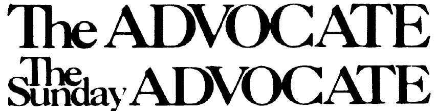 Advocate, The Sunday Advocate